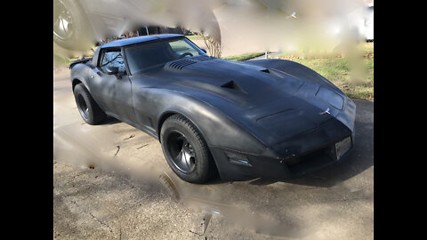 1980 CORVETTE STINGRAY BARKS 2ND GEAR