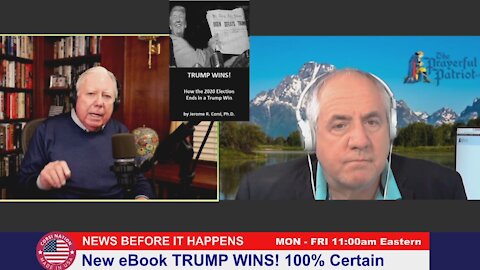 Dr Corsi NEWS 11-30-20: New eBook TRUMP WINS! 100% Certain