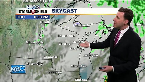 Michael Fish's NBC26 weather forecast