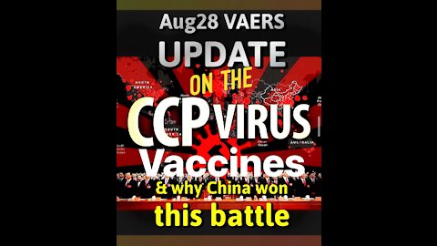 08/28 Vaccine Update & why China is winning