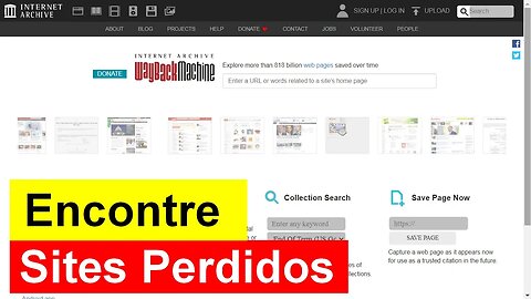 Conheça o Wayback Machine. Pesquise e encontre sites que não existem mais.
