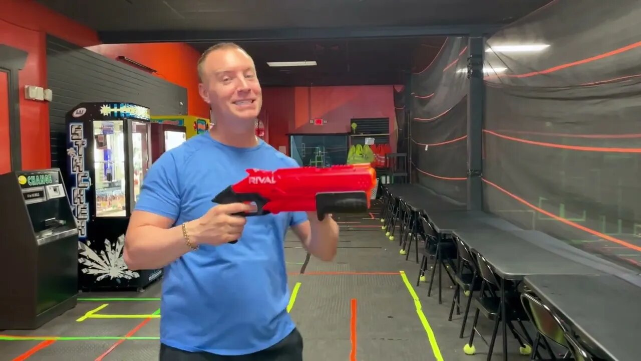 Nerf Rival Takedown Modded vs Stock Blaster Review