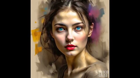 Animation Digital - Girl Video Portrait