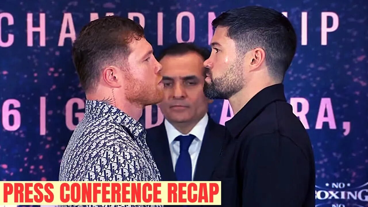 🟢 Canelo vs Ryder Guadalajara Press Conference RECAP | Fight Does BIG In Mexico? Ryder Chances?