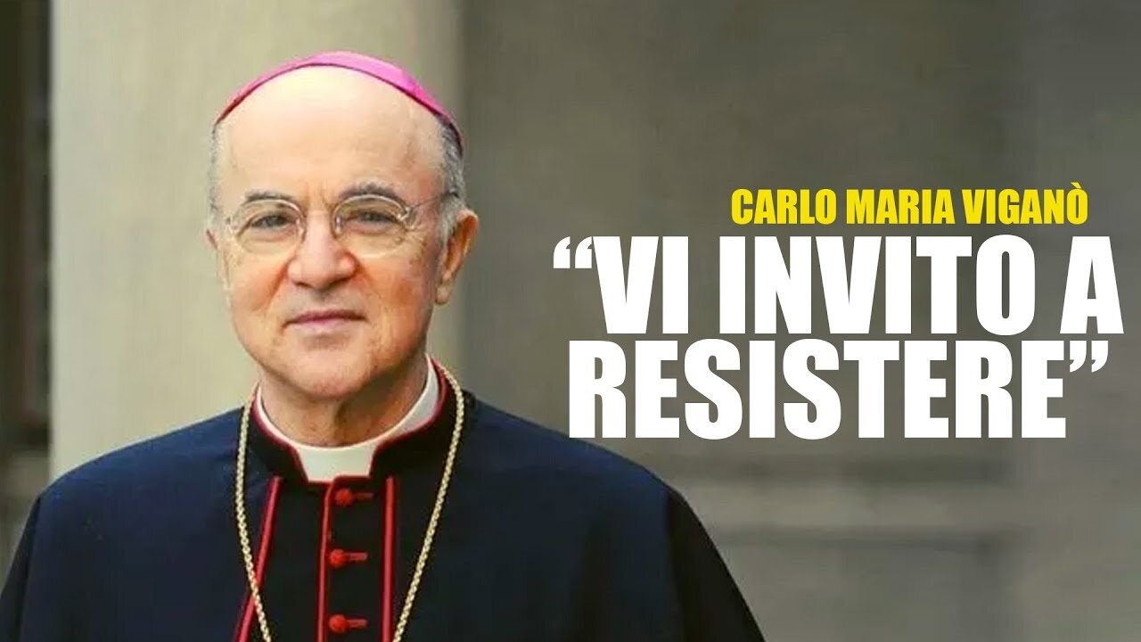 🔴 Mons. Viganò: "Riscoprire il significato spirituale del Natale per resistere contro i malvagi"