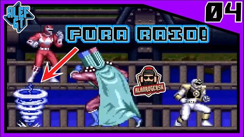 Furacão de Raio, Po! - Mighty Morphin Power Rangers COOP - Snes