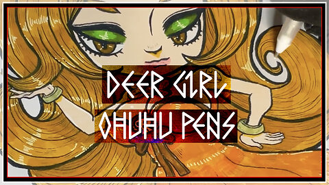 Deer girl - Ohuhu marke pens