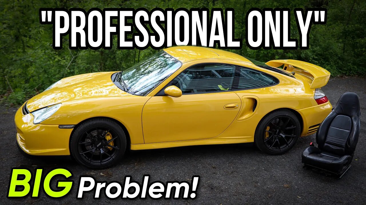 Porsche 996 Turbo Rebuild - Fixing a Major & COMMON Porsche 911 Issue