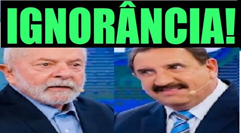 LULA DIZ QUE É EDUCADO E CHAMA POVO PAULISTA DE IGNORANTE
