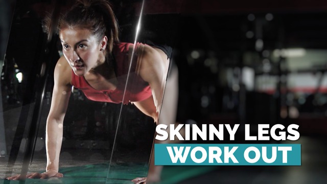 Toned legs with mountain climbers