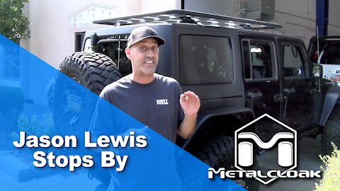 Jason Lewis Visits MetalCloak