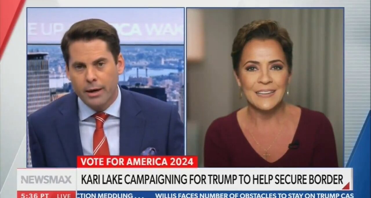 Kari Lake Fires Back At Host For Calling Trump Old