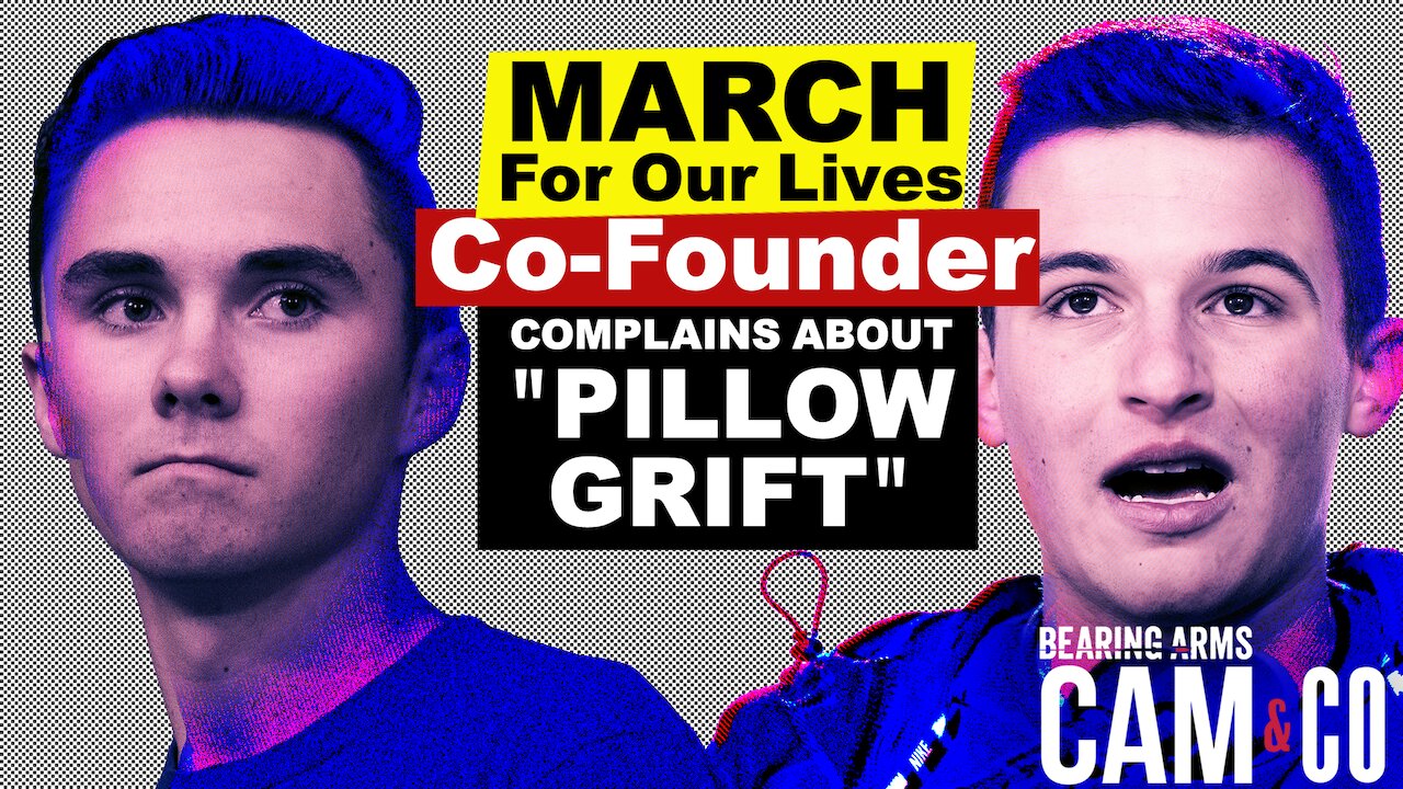 March For Our Lives Co-Founder Complains About David Hogg's "Pillow Grift"