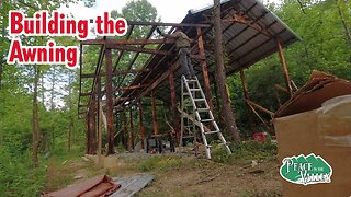 Building the RV Shelter Awning E169