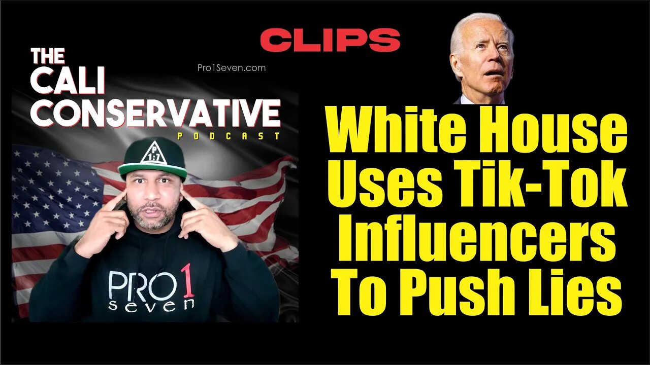 White House Uses Tik Tokers to Push Leftist Excuses.