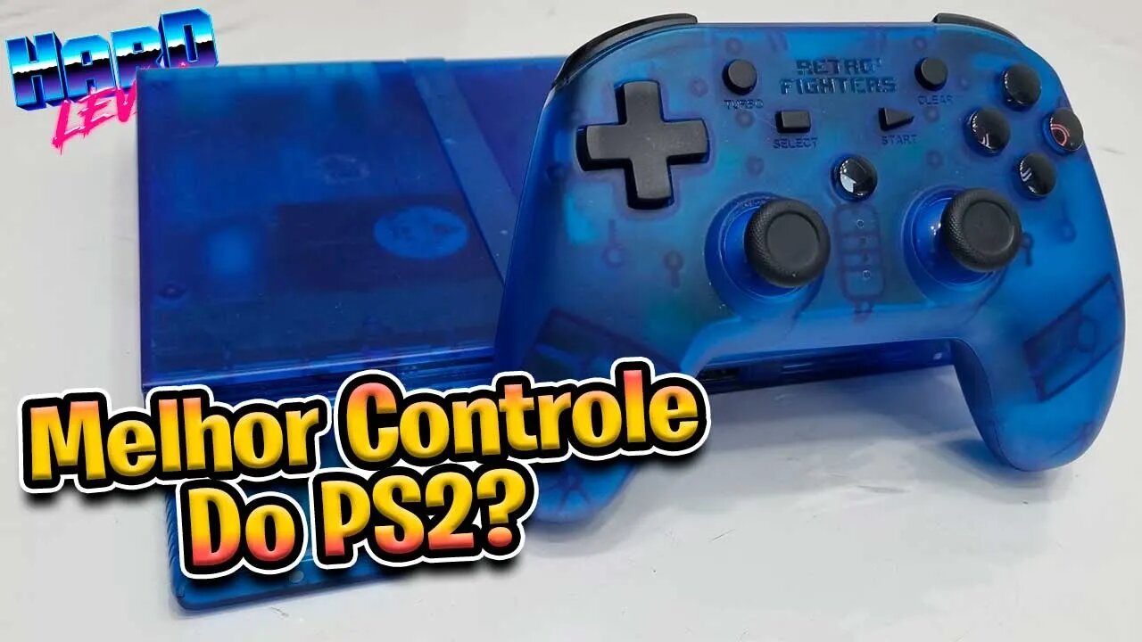 Retro Fighters Defender! O brabo chegou! O melhor controle de PS2? Unboxing e teste!