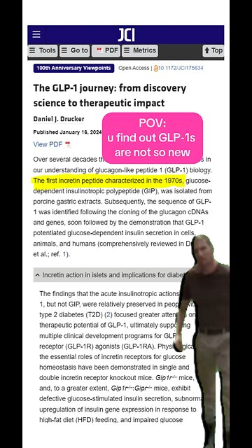 TFW: you find out GLP-1s are not so new