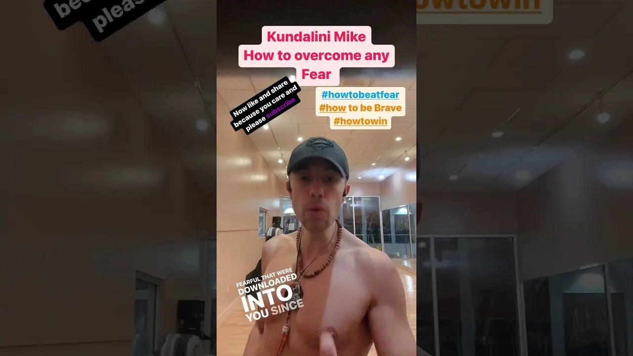 How to overcome any Fear , Hack you can do today 🔥🧘♂️#kundalini #how #magic #biohacker#health#now