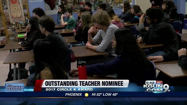 Art History teacher at University High finalist for teacher of the year