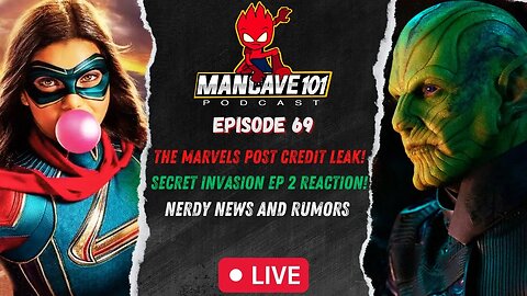 The Marvels Post Credit Scene Leak! | Secret Invasion Episode 2 Reaction! | Nerdy News & Rumors