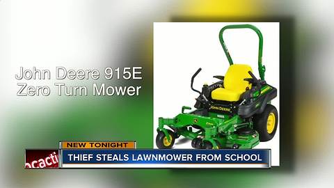 $9000 lawn mower stolen from Hillsborough County school