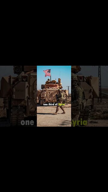 The United States occupies one-third of Syria and plunders its oil