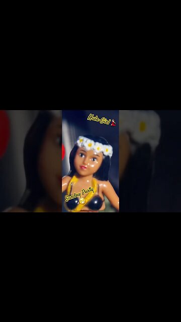 Hula Girl Party 💃🏻 #hulagirl #aloha #partygirl #vaultboy #vwt4 #vanbuild #blade #vampire #dance