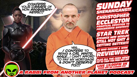 LIVE@5 - Christopher Eccleston Doctor Who!!! Star Trek Strange New Worlds!!!