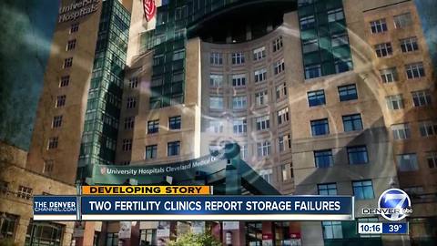 2 fertility clinics respond to egg, embryo storage failures