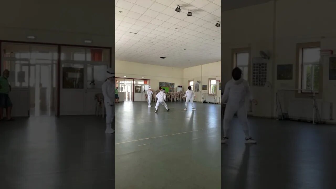 Epee Fencing - Reverse beat to toes!