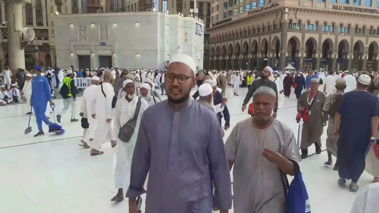Outside of Masjid al-Haram, MashAllah