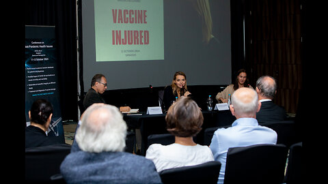 Magdalena Dzambo's vaccine injury story at the Post Pandemic Health Issues Congress in Sarajevo