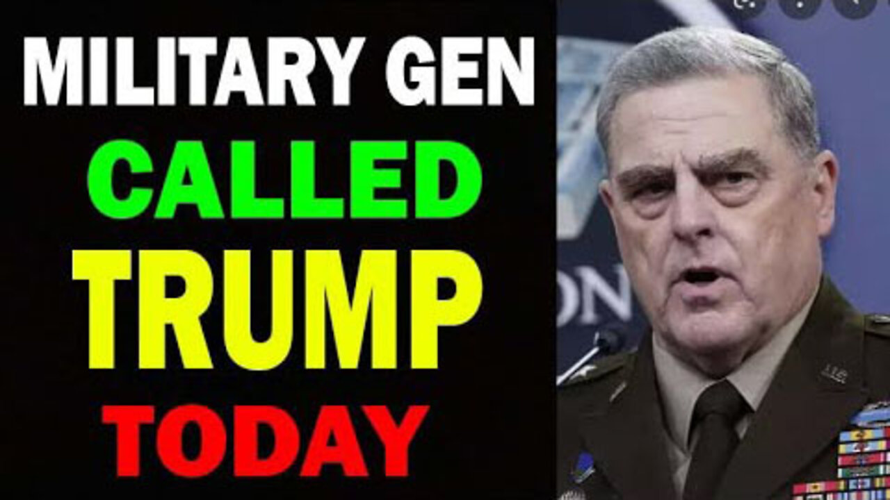 URGENT !! MILITA'RY GEN CALLED POTUS TODAY FOR POSTPONED MEETINGS