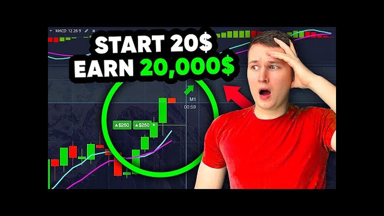 Watch How I Turn $10 Into $37000 Day Trading Binary Options With Success