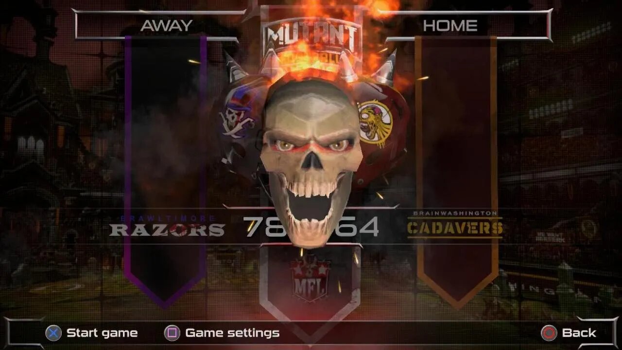 Mutant Football League - When Even Video Game Announcers Hate Your Real Life Counterpart's Name