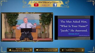 Oak Hill Church of Christ 3-26-23 Message: "Wrestling With God"