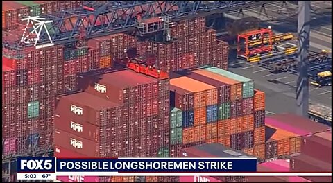 US East Coast dockworkers strike, halting half the nation's ocean shipping