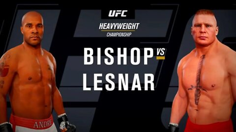 EA Sports UFC 4 Gameplay Brock Lesnar vs Andre Bishop