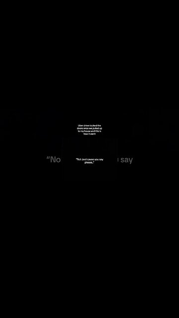 UBER DRIVER ASSAULTS ME