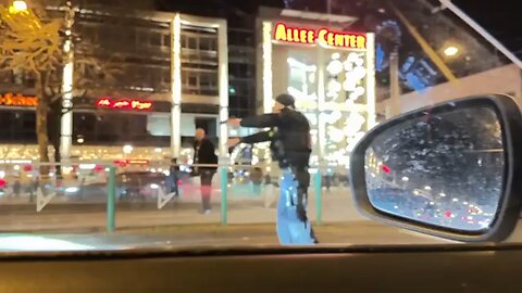 Video shows Germany police detaining suspect at gun point after suspected attack