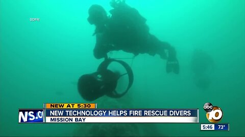 SD Fire-Rescue gifted new life-saving underwater scooters