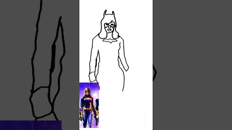 I Drew Batgirl from Gotham Knights #batgirl #gothamknights #batman