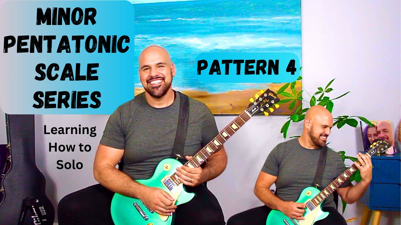 Pattern 4 - Minor Pentatonic Scale Series - Learning to Solo - Guitar Lesson