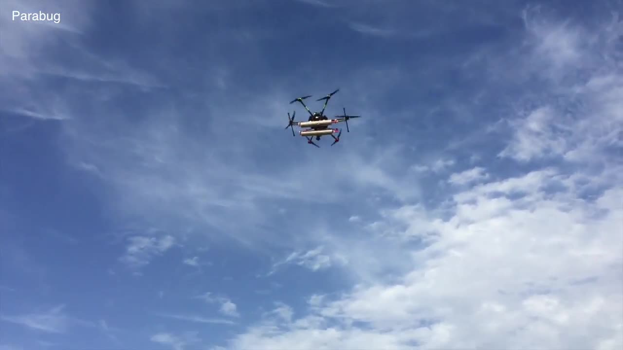 Using drones to fight pests in crops