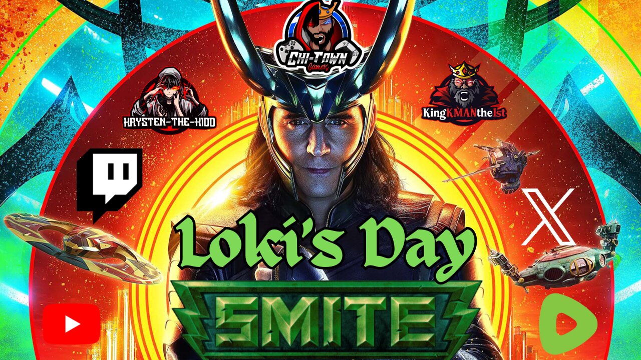 SMITE NIGHT (Loki Day) |FOLLOWERS SHOUTOUT| |KMAN'S ANNOUNCEMENT|