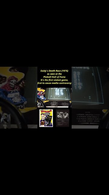 Exidy's Death Race At The Pinball Hall Of Fame