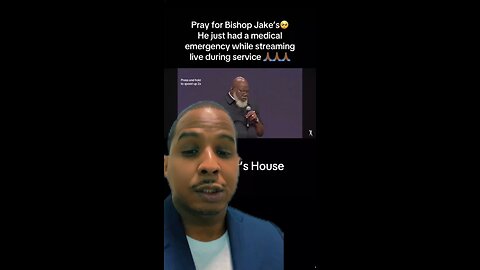 Bishop Jake's He just had a medical emergency while streaming live during service 🔥😱 #viral #short