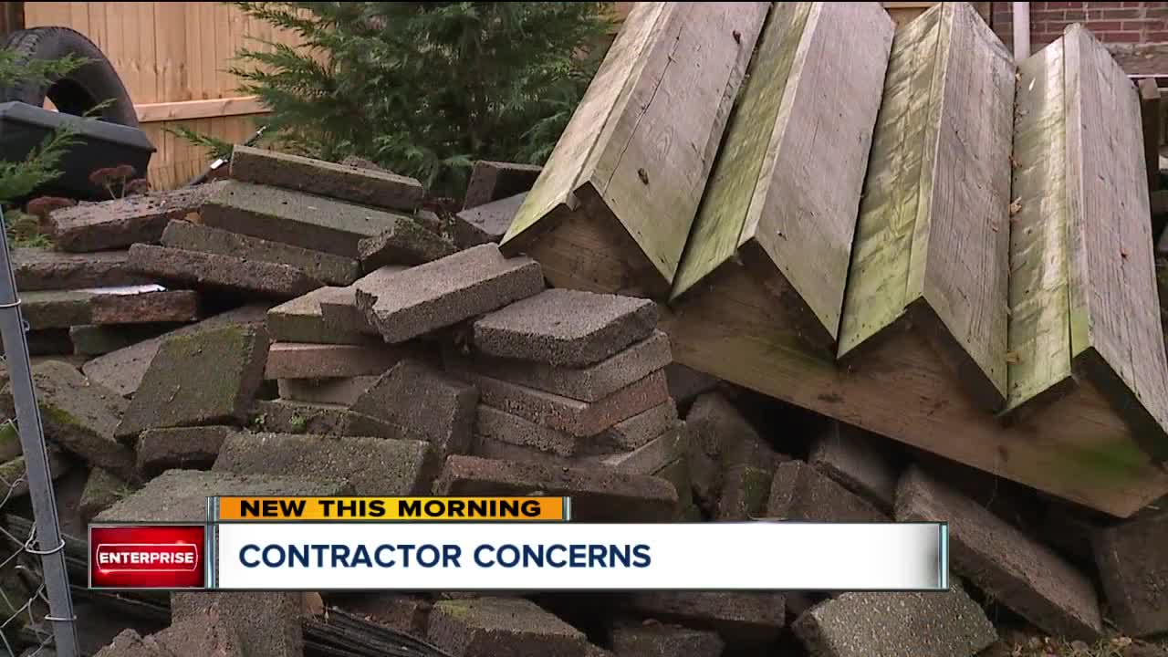 Local families dealing with contractor troubles