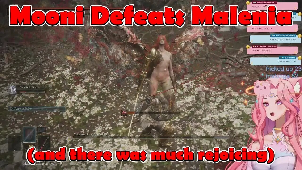 @MeowMoonified Defeats Malenia #vtuber #clips