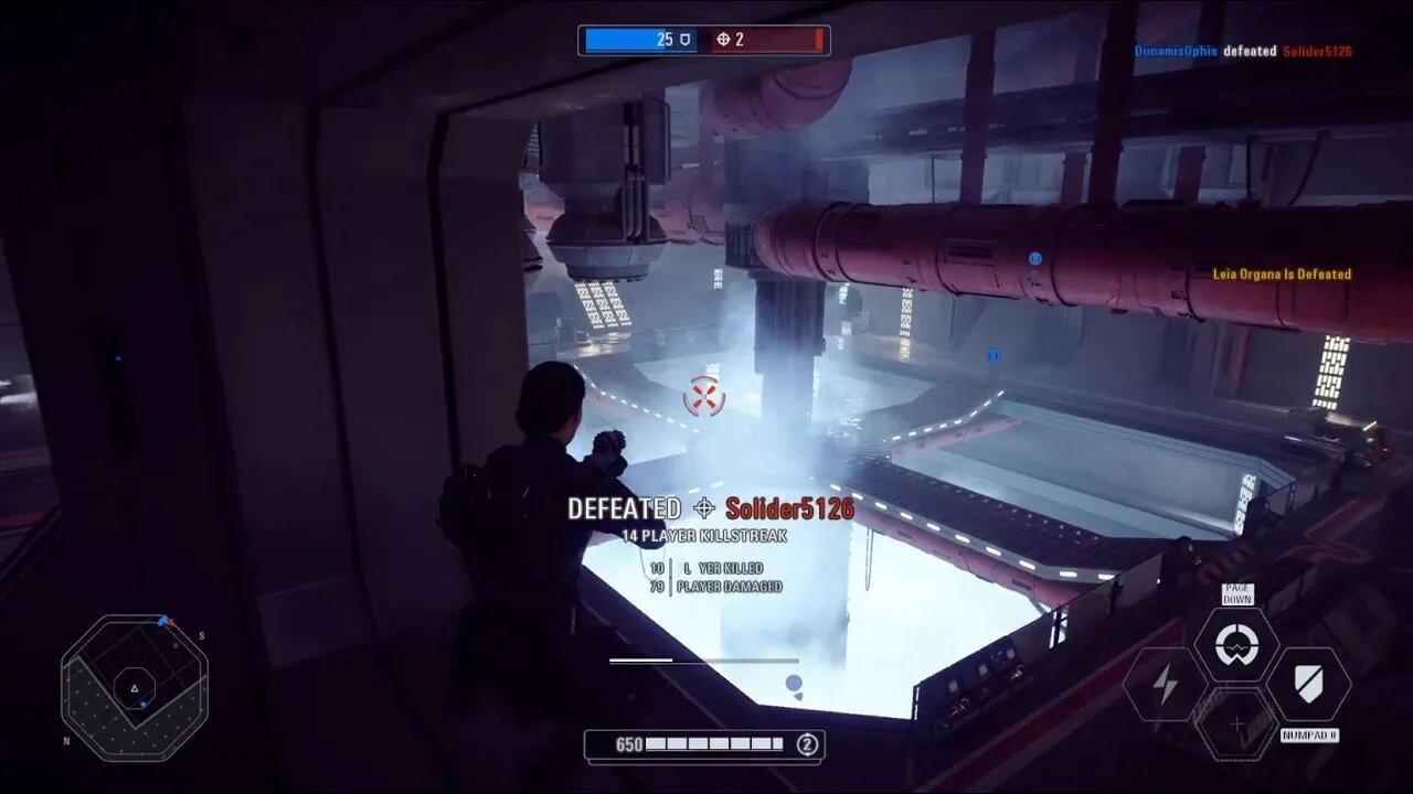 Iden Versio 14 Player Killstreak - 0 Deaths! Heroes Vs Villains - DunamisOphis - Battlefront II Pro